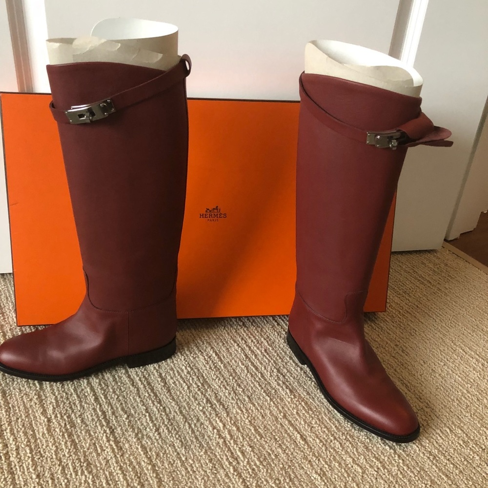 Hermès boots 100% authentic size 5